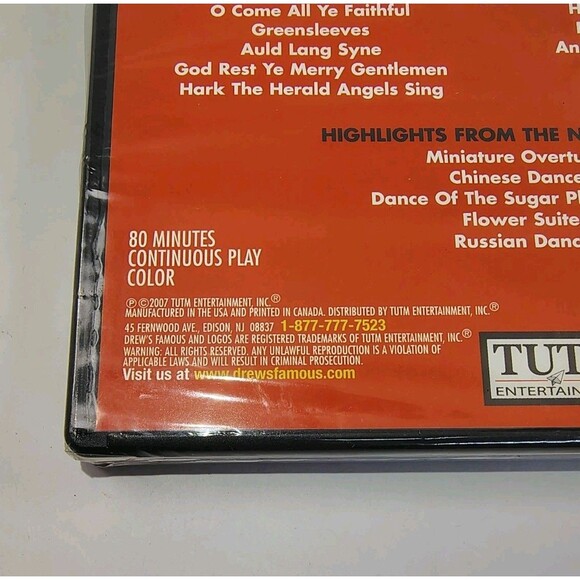 Christmas Yule Log Dvd 2007 Sealed Drews Famous Entertainment - Picture 7 of 12